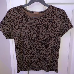 Brandy Melville CHEETA top